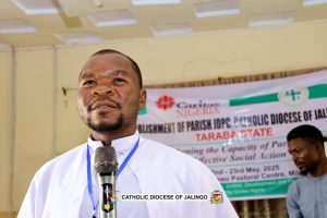 CARITAS/JDPC-Jalingo Trained AND Established 58 Parish JDPC Members in the Catholic Diocese of Jalingo, Taraba State, Nigeria